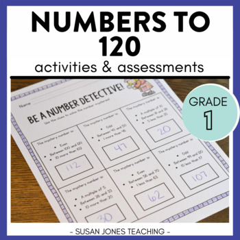 Preview of Number Sense Activities: Numbers to 120