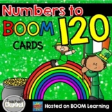 Numbers to 120 BOOM Task Cards St. Patrick's Day Theme