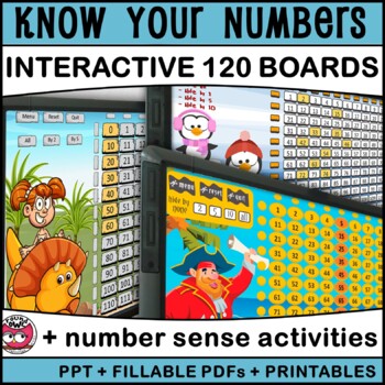 Preview of Numbers to 120 Bundle - Number Know How
