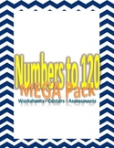 Numbers to 120 -MEGA Pack -139 Pages!