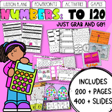 Numbers to 120 | Maths Unit: Lessons, PowerPoint, Activiti