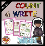 Numbers to 20 Count and Write Worksheets / Printables for 