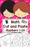 Numbers to 20 - Math Cut and Pastes by Kinder League