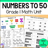 Numbers to 50 Unit - Composing, Comparing, Ordering - Grad