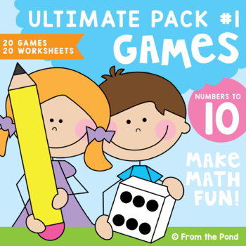 Preview of Numbers to 10 Math Games Ultimate Pack