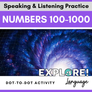 Preview of Numbers up to 1000 Dot to Dot Activity for World Languages