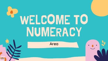 Preview of Numeracy: Measuring Area using Informal Units