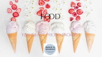 Preview of Numeracy Photo Prompts ~ Open Ended Maths ~ Early Numeracy Concepts ~ Food