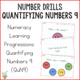 NUMERACY PROGRESSIONS - Quantifying Number 9 (QuN9) Task Cards