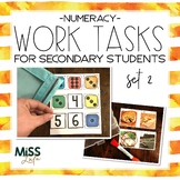 Numeracy and Number Sense Independent Work Tasks for Secon