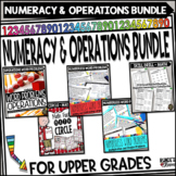 Numeracy and Problem Solving Math Activity Bundle for Uppe