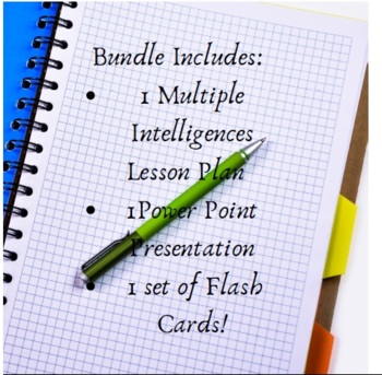 Preview of Numeral 1 - Bundle  (Multiple Intelligences Lesson, PowerPoint, Flash Cards