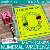 Numeral Writing Math Games | Number Writing Math Games for