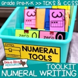Numeral Writing Toolkit for Kindergarten Number Writing Practice