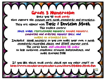 Numeration - Grade 3 by Making Math Fun - Jill Carpenter | TpT