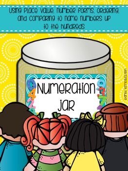 Preview of Numeration Jar Up to Hundreds