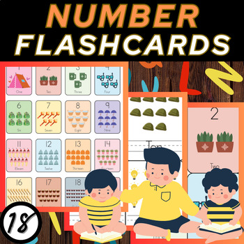 Preview of Numeric Brilliance PRINTABLES : Explore and Learn with Number Flash Cards!