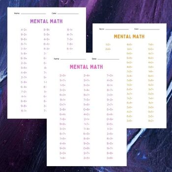 Preview of Free Numerical Calculation (Various Numbers) | Minus | Plus | Multiply