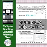 Numerical Derivative | TI-Nspire Graphing Calculator Refer