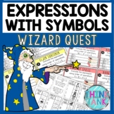 Numerical Expressions with Symbols Math Quest Game