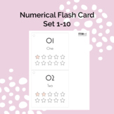 Numerical Flash Card Set 1-10