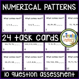 Numerical Patterns Task Cards 4th grade