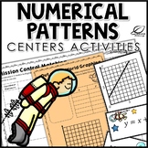 Numerical Patterns Tables and Graphing Center | Printable 