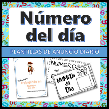 Preview of Numero del dia - Plantillas de anuncio diario