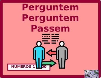 Preview of Números (Numbers in Portuguese) Question Question Pass Activity