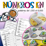 Números en palabras del 1,000 al 10,000 in Spanish |Spanis