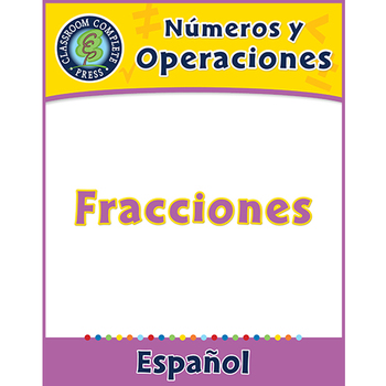 Preview of Números y Operaciones: Fracciones Gr. PK-2