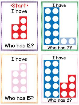 numicon games friends of ten doubles number facts