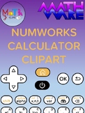 Numworks Graphing Calculator Keys Clipart