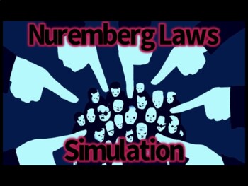 Preview of Nuremberg Laws Simulation lesson