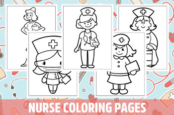 nurse coloring pages for preschool
