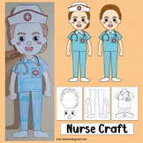 Nurse Craft Nurses Day Bulletin Board Coloring Activities 