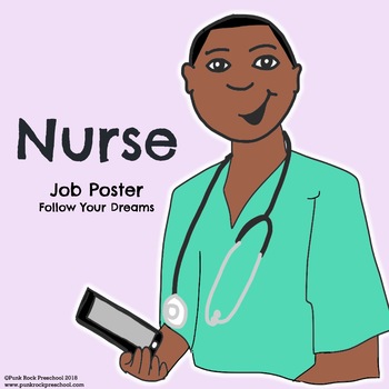 Preview of Nurse Poster - Discover your Passions
