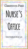 Nurse's Office Pass