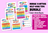Nurse's Office/School Nurse Self Care tips for students/ki