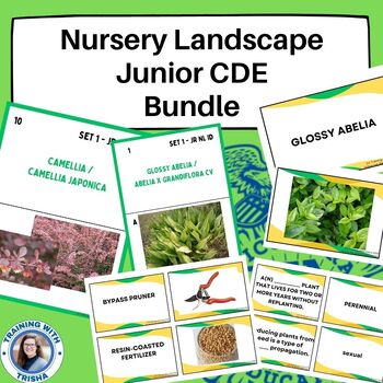 Preview of Nursery Landscape CDE Bundle - Junior