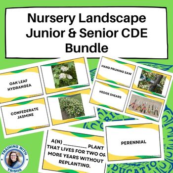Preview of Nursery Landscape CDE Bundle - Junior and Senior