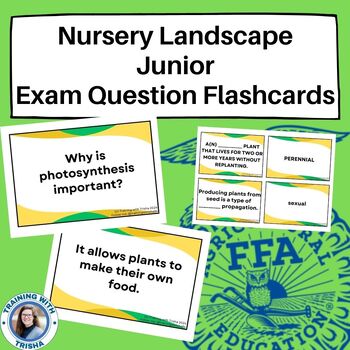 Preview of Nursery Landscape CDE - JUNIOR - Exam Question Flashcards