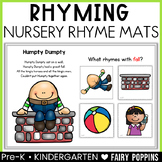 Nursery Rhyme Activities - Rhyming Words Sort| Phonemic Awareness