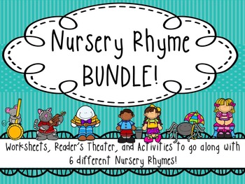 Preview of Nursery Rhyme Activity Pack & Reader's Theater BUNDLE!