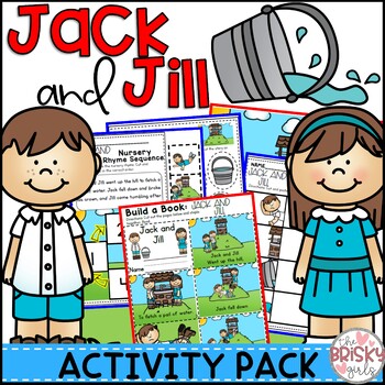 Jack & Jill Nursery Rhyme Bag SUPPLIED EMPTY Teaching Resource Sack 