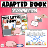 Nursery Rhyme Adapted Book for Special Education - This Li