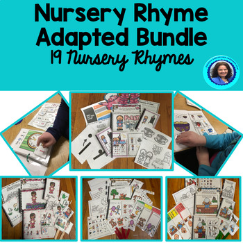 Preview of Nursery Rhyme Adapted Bundle