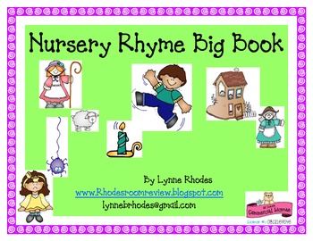 Preview of Nursery Rhyme Big Book