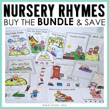 Preview of Nursery Rhyme Bundle