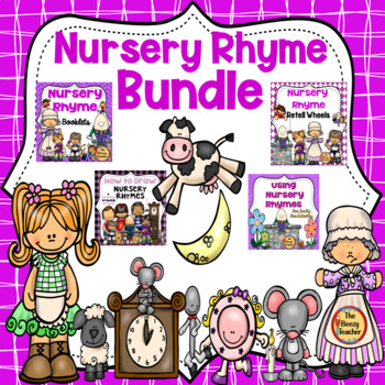 Preview of Nursery Rhyme Bundle | How to Draw | Crafts | Writing | Activities